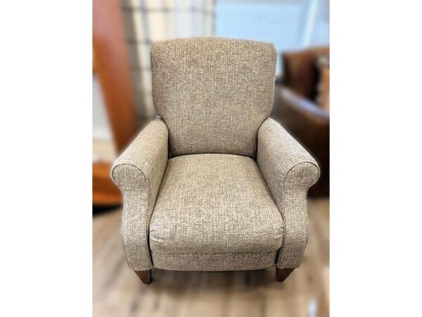 Grey Classy Textured Recliner Chair