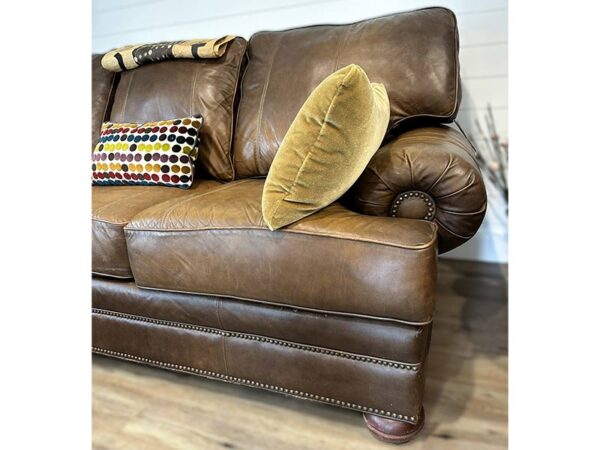 Big Leather Sofa - Image 2